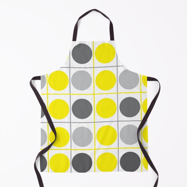 Item preview, Yellow and Gray Polka Dots designed and sold by Nisha Prabhu.