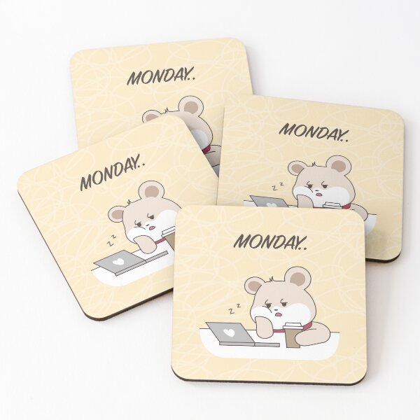 Item preview, "Monday.." Hamry the Hamster  designed and sold by Claranara.