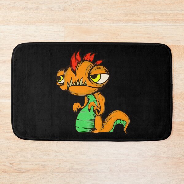 Item preview, Lazy Lizzy Critter Orange designed and sold by Trinket-Trickster.