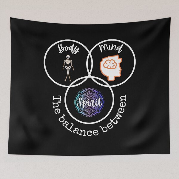 Item preview, Body, mind, spirit designed and sold by eyoginminimal.
