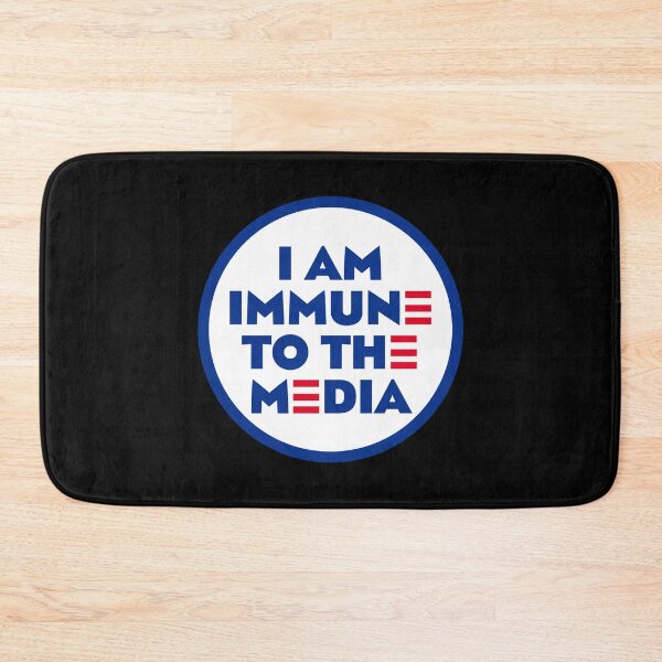 Item preview, I AM IMMUNE TO THE MEDIA designed and sold by w1ckerman.