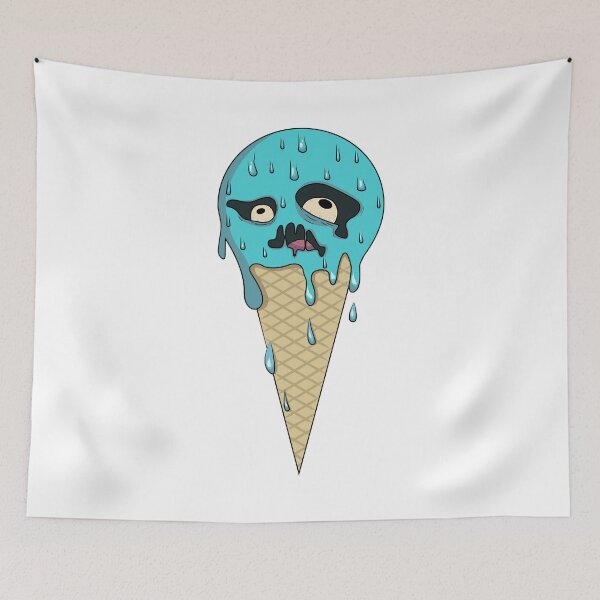 Item preview, Scary Melted Ice Cream designed and sold by Peach-Design.