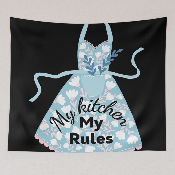 Item preview, My kitchen my rules mother's  day quote designed and sold by Moussa  Sussi.