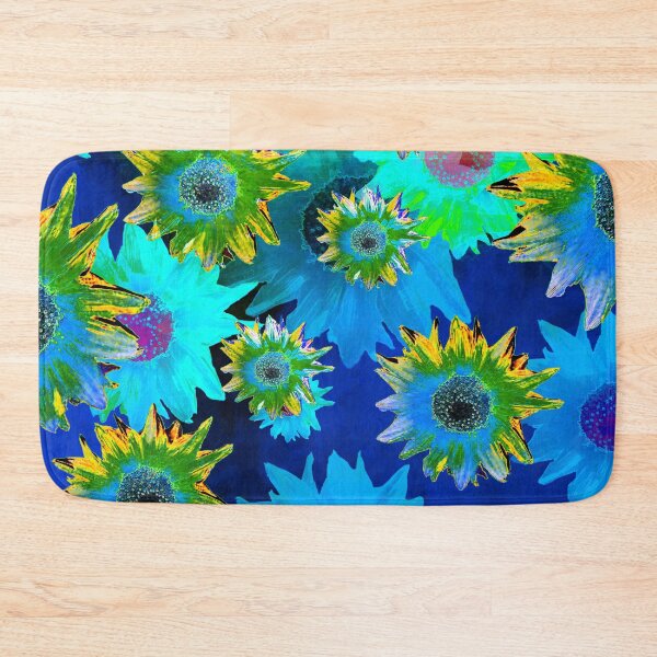 Item preview, Strawflower Sizzle - Blue/Yellow designed and sold by PoppyPod.