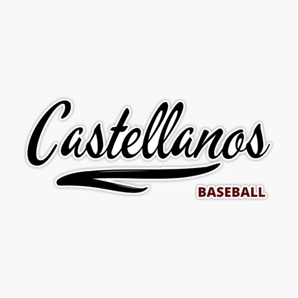 Nick Castellanos Jersey Sticker for Sale by meganhoban