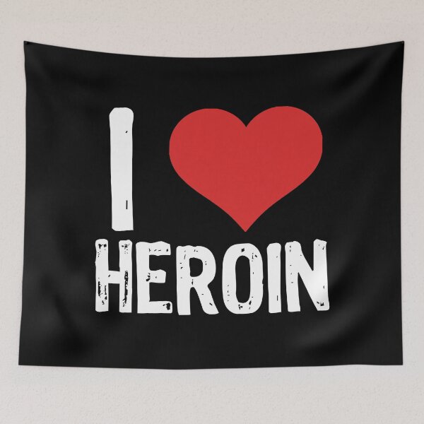 Item preview, I Love Heroin designed and sold by The "I Love Everything" Shop.