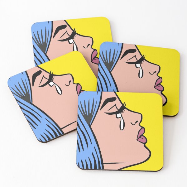 Item preview, Animation girl crying drawing designed and sold by NikRon.