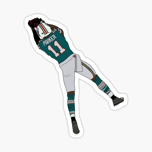 Miami Dolphins DeVante Parker Catch Over Stephon Gilmore Water Bottle for  Sale by phinsup