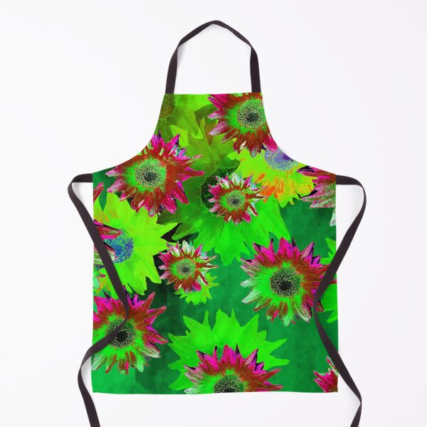 Item preview, Strawflower Sizzle - Green/Hot Pink designed and sold by PoppyPod.