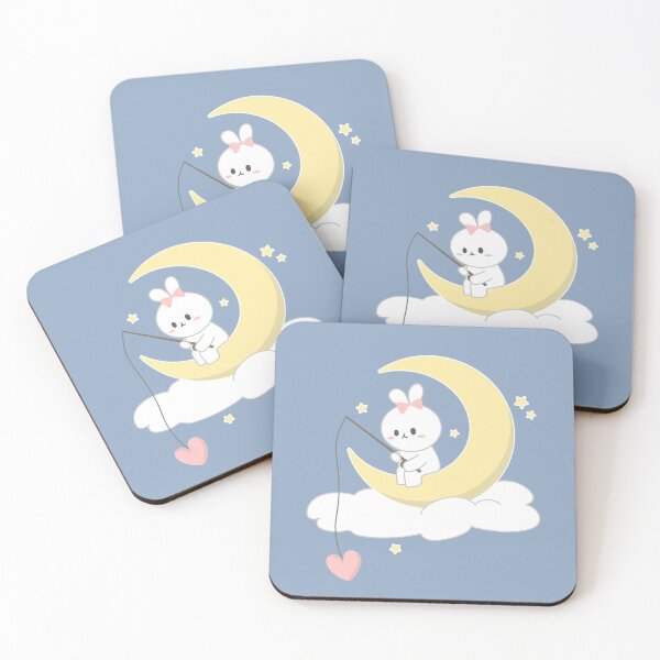 Item preview, Bunny on the moon  designed and sold by Claranara.