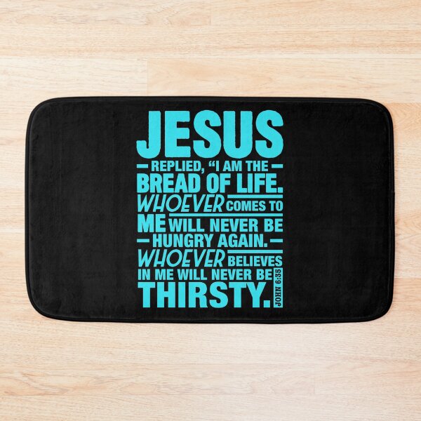 Item preview, John 6:35 Bread Of Life designed and sold by plushism.