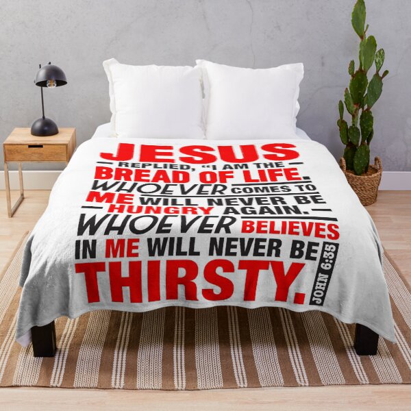 Item preview, John 6:35 designed and sold by plushism.