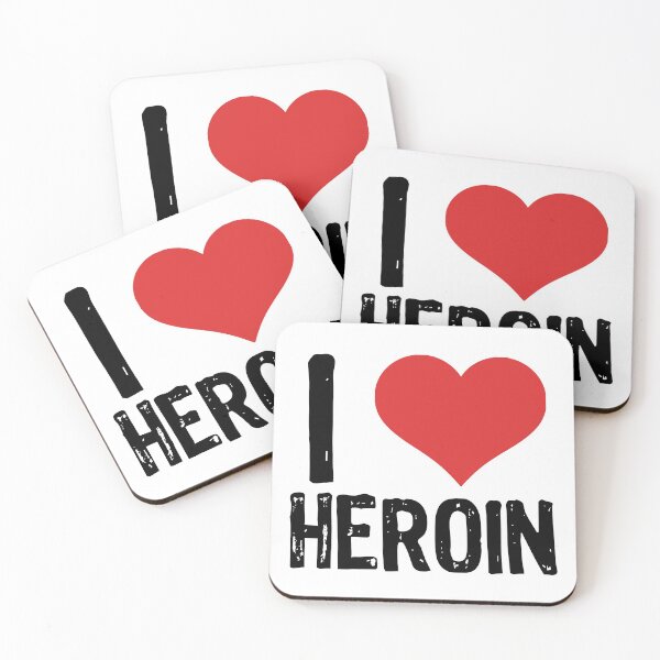 Artikelvorschau, Ich liebe Heroin entworfen und verkauft von The "I Love Everything" Shop.