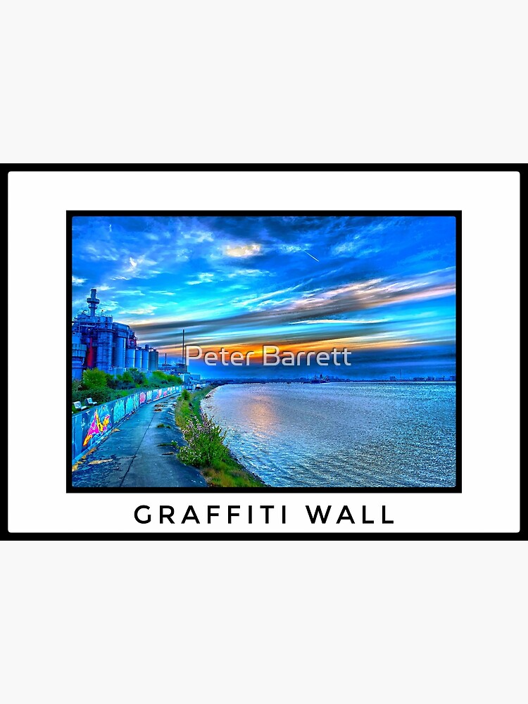 Graffiti Wall on the Thames by hartrockets