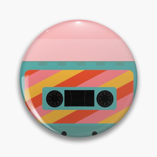 Item preview, Medicine Park Oklahoma Hippie City Cute Colorful Cassette Recorder Tape Psychedelic Retro Swirl  designed and sold by AbsurdStore.