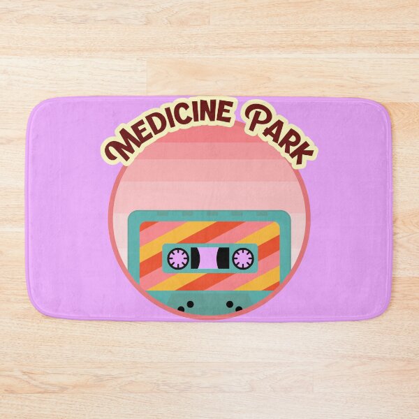 Item preview, Medicine Park Oklahoma Hippie City Cute Colorful Cassette Recorder Tape Psychedelic Retro Swirl  designed and sold by AbsurdStore.
