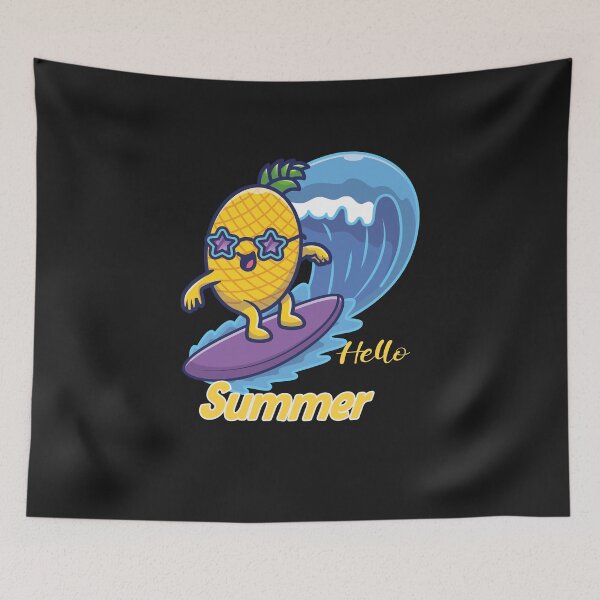 Item preview, HELLO SUMMER FRESH FRUIT SURFING designed and sold by justbejoker.