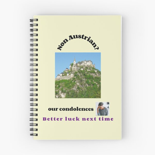 Item preview, "Condolences to non Austrians"  (black text) designed and sold by skoumpourdides.