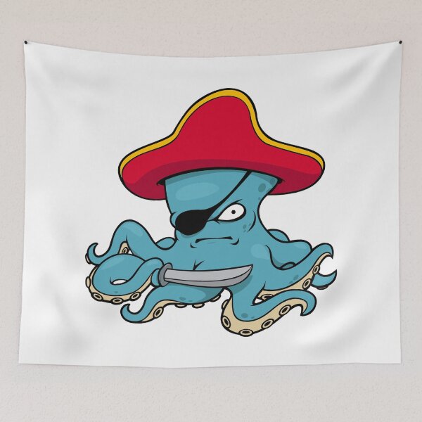 Item preview, Pirate Octopus designed and sold by treasure-crafts.