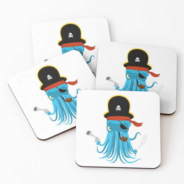 Item preview, Pirate Octopus designed and sold by treasure-crafts.