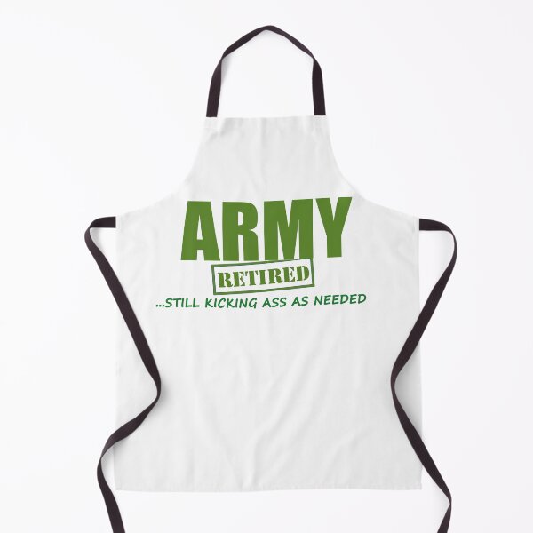 Item preview, ARMY Retired ...Still Kicking Ass as Needed designed and sold by CoupleCrafters.