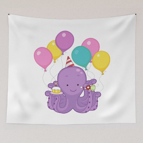 Item preview, Octopus Birthday Party designed and sold by treasure-crafts.