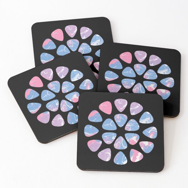 Item preview, Guitar Picks Circle Pattern Abstract designed and sold by nightsworthy.