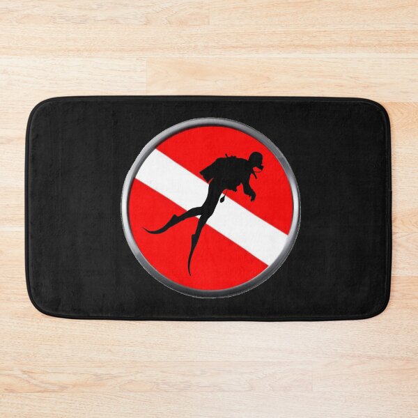 Item preview, Round and Original Scuba Flag  designed and sold by Easy Rider.