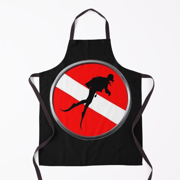 Item preview, Round and Original Scuba Flag designed and sold by Easy Rider.