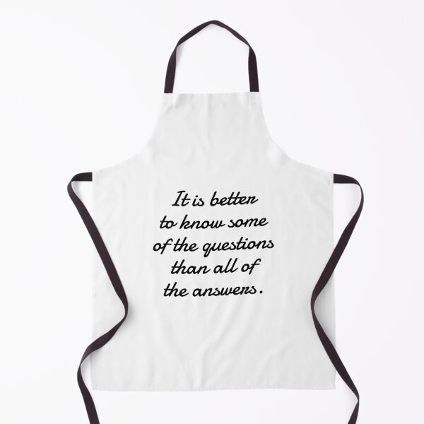 Item preview, It is better to know some of the questions than all of the answers. designed and sold by Optimus108.