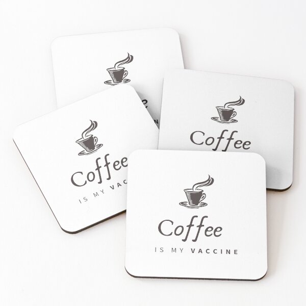 Item preview, Coffee Is My Vaccine Classic T-Shirt designed and sold by TibtiStore.