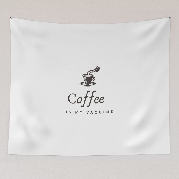 Artikelvorschau, Kaffee ist mein klassisches Impfstoff-T-Shirt entworfen und verkauft von TibtiStore.