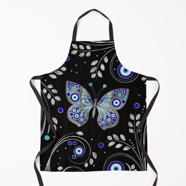 Item preview, Butterfly Evil Eye Ornament designed and sold by k9printart.