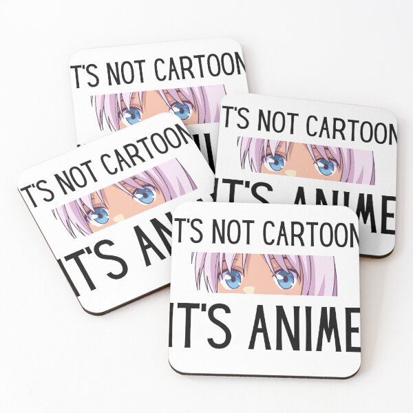 Item preview, It's Not Cartoon It's Anime Manga Otaku Geek designed and sold by Massaie55.