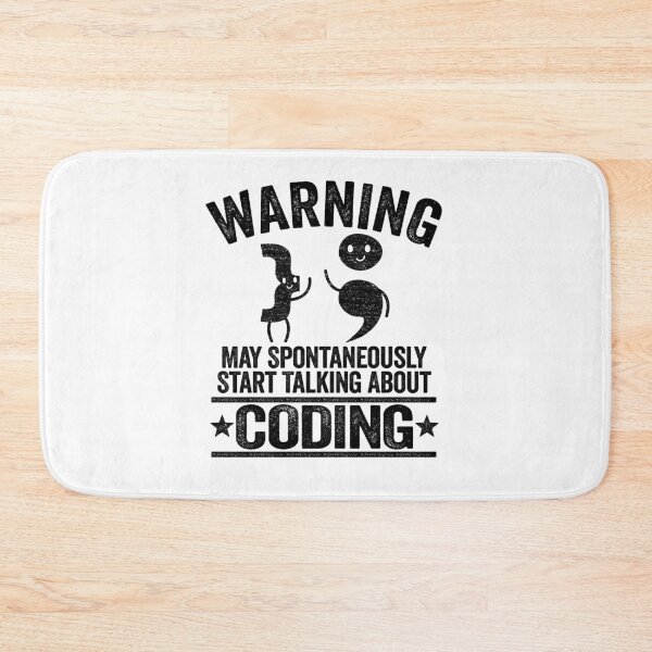 Item preview, Warning May Talk About Coding Funny Programmer Web Developer designed and sold by Stronzi.