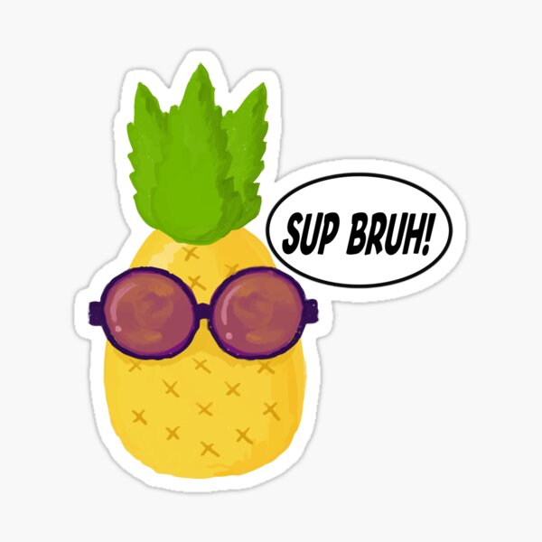 Item preview, HELLO SUMMER FRESH pineapple FRUIT  designed and sold by justbejoker.