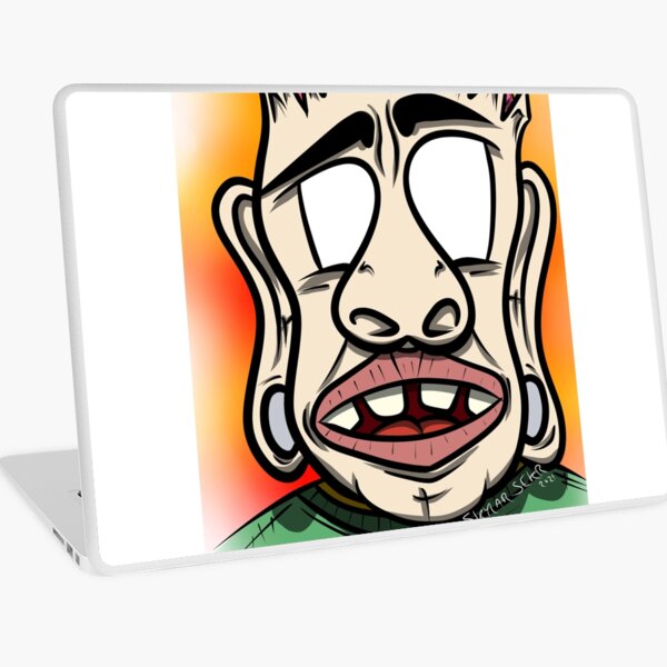 Vista previa del artículo con la obra «Brain Pop 3 en color», diseñado y vendido por Skylar Sekr.