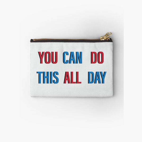 Item preview, You Can Do This All Day Red + Blue + Black Horizontal designed and sold by egleruta.