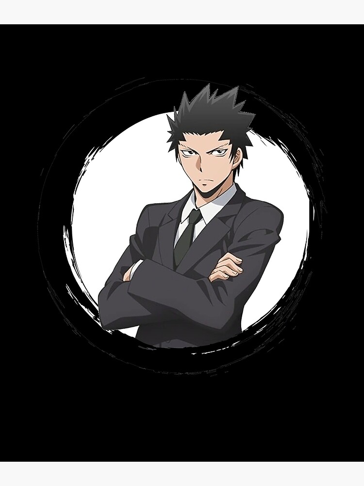 Assassination Classroom Tadaomi Karasuma Poster By Anime Dude Redbubble