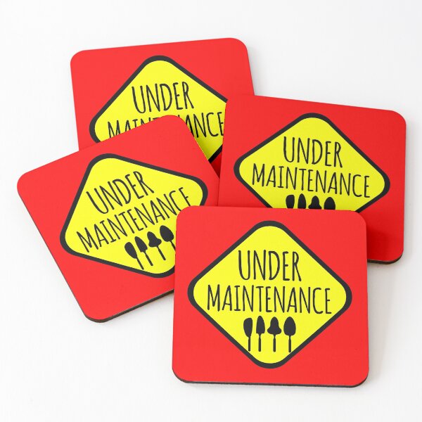 Item preview, Under Maintenance designed and sold by Design-Maniya.