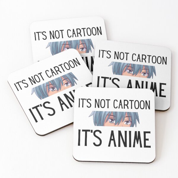 Item preview, It's Not Cartoon It's Anime Manga Otaku Geek designed and sold by Massaie55.