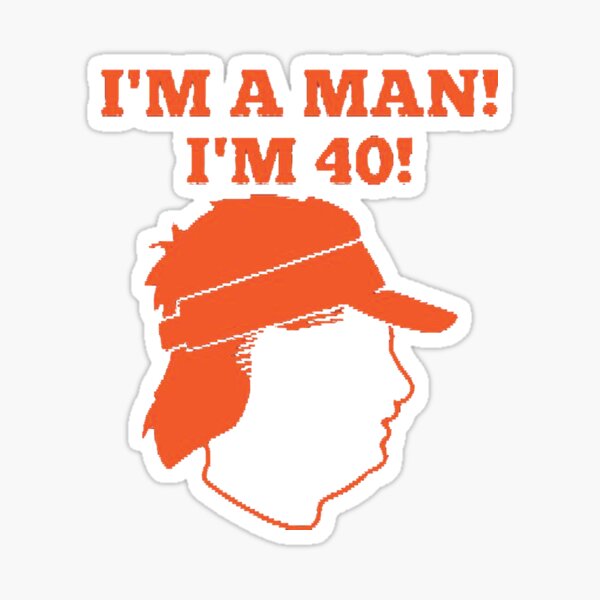 Mike Gundy, Mike Gundy I’m a Man I’m 40 Sticker