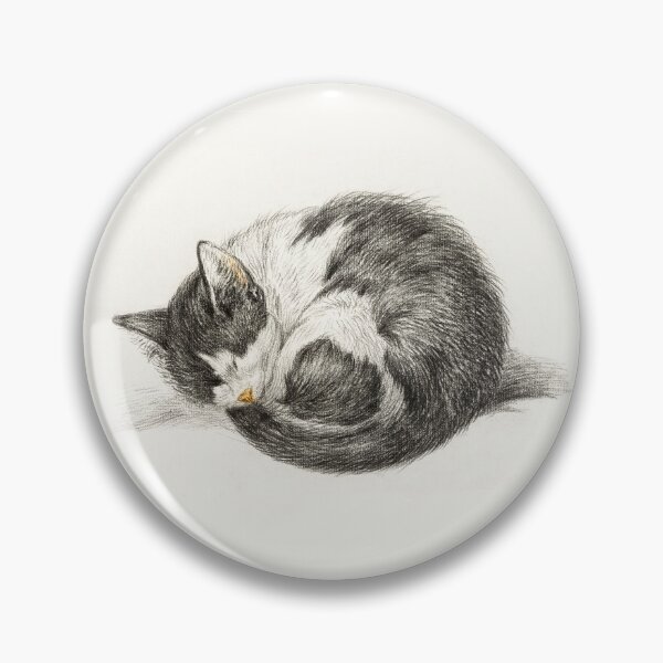 Item preview, 'Gato durmiente' de Jean Bernard Duvivier designed and sold by MuseumPrint.