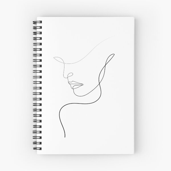 Item preview, Woman With Hat | One Line Artist | Minimal Art | One Line Art | Minimalist designed and sold by One-Line-Artist.