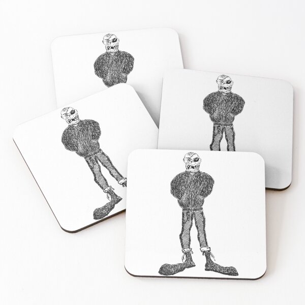 Item preview, Skinhead, black and white art, crime guy designed and sold by VADIMproducts.