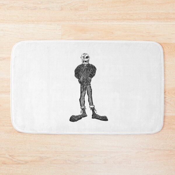 Item preview, Skinhead, black and white art, crime guy designed and sold by VADIMproducts.