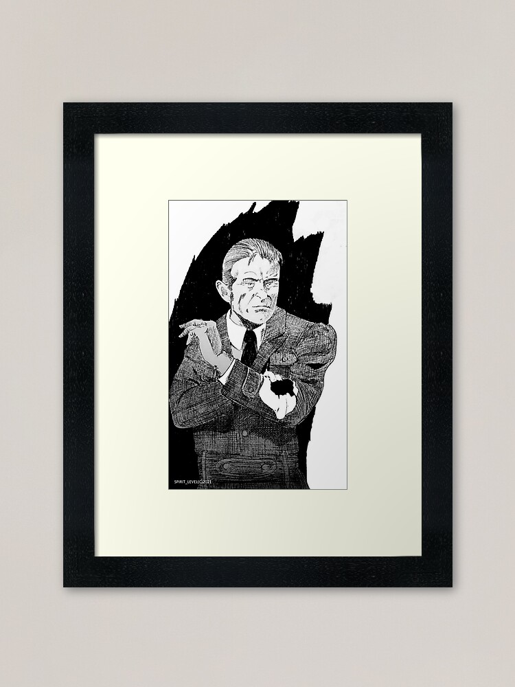Alternate view of Sherlock Holmes Wounded Framed Art Print
