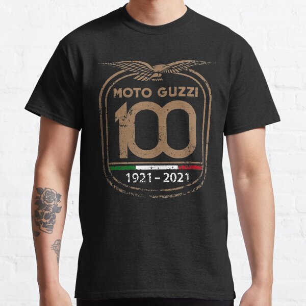 Vintage Anniversaire 100e Moto Guzzi Retro T-shirt classique