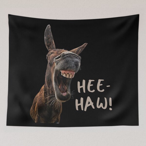 Item preview, Hee Haw! Laughing Donkey! designed and sold by JellyBeenzz.