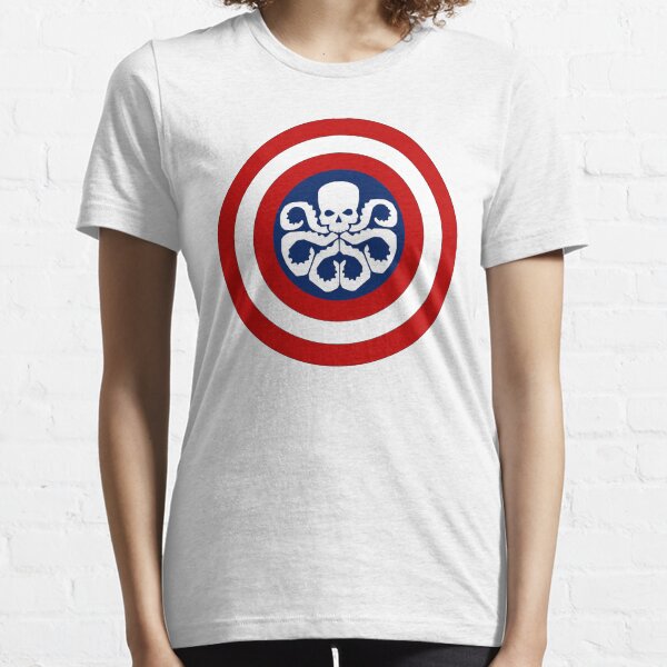 Captain america t shirt redbubble sale